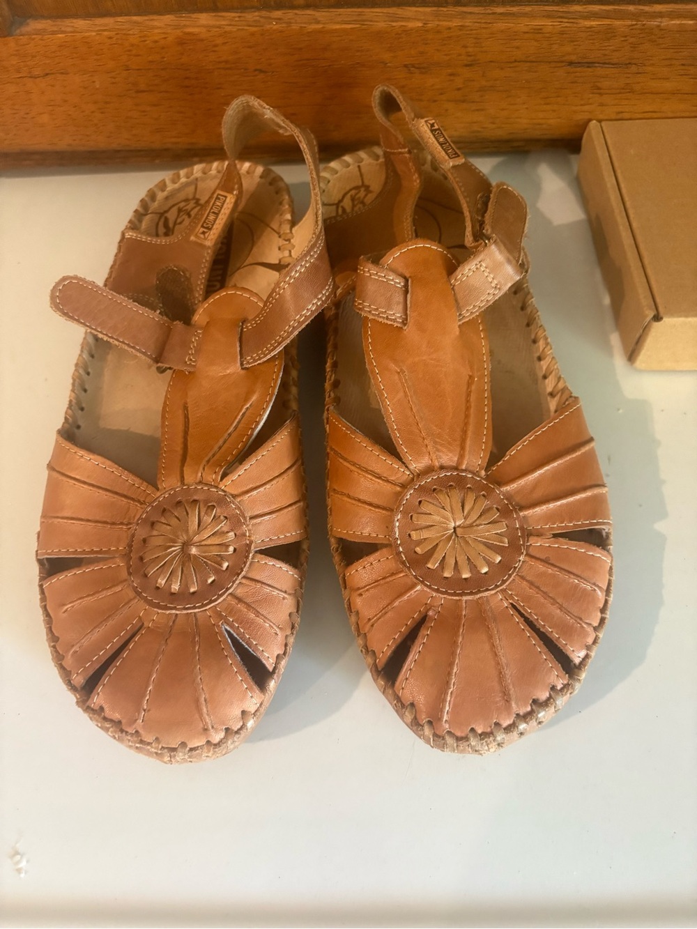 Leather Pikolinos sandals. Super comfortable and only worn once